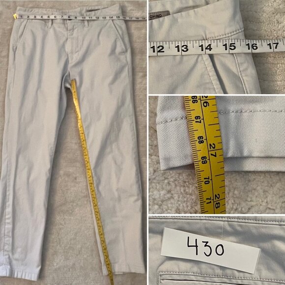 Hennepin Chino Skinny Fit Pants 32W by Goodfellow and Co - Picture 6 of 6